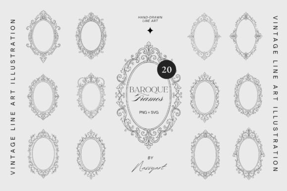 Elegant Baroque Oval Frames: A Designer's Guide