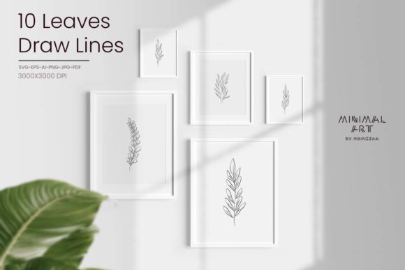 Elevate Your Designs with Hand-Drawn Botanical SVGs